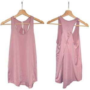Lululemon Essential Pleated Tank | Shiny Mauve Pink | Size 2